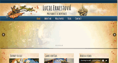 Desktop Screenshot of lucieernestova.com