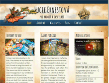 Tablet Screenshot of lucieernestova.com